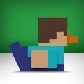 Numskull Minecraft Tubbz PVC Steve 1st Edition Figurka 10 cm