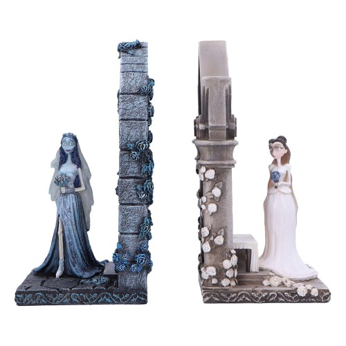 Nemesis Now Corpse Bride Emily and Victoria Bookends 19 cm