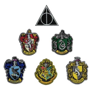 Harry Potter Naszywki 6-Pack Herby Domów