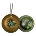 Cinereplicas Lord of the Rings tree ornment with Brooch Lorien Leaf
