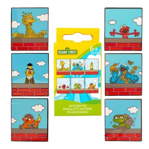 Przypinki Sesame Street by Loungefly Blind Box Assortment (12)