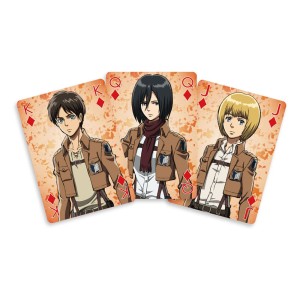 Attack On Titan Playing Karty 