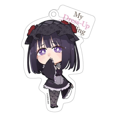 Brelok Sakami Merchandise My Dress-Up Darling Acrylic Marin Shizuku Cosplay Chibi Style 8 cm
