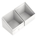 Ultimate Guard Pudełko Boulder na Karty 100+ Solid - White