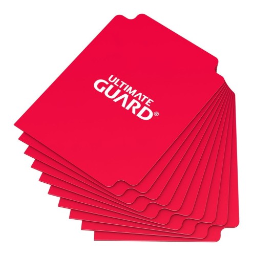 Karty Ultimate Guard Card Dividers Przedziałki na Standard Size (10) - Red