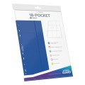 18-Pocket Pages Side-Loading (10) - Blue Ultimate Guard
