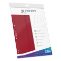 18-Pocket Pages Side-Loading (10) - Red Ultimate Guard