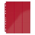 18-Pocket Pages Side-Loading (10) - Red Ultimate Guard