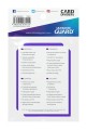 Card Dividers Przedziałki na Standard Size (10) - Purple Karty Ultimate Guard
