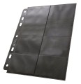 14-Pocket Supreme Compact Pages Standard + Mini American (10) - Black Ultimate Guard