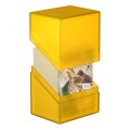 Pudełko Boulder na Karty 80+ - Amber Ultimate Guard