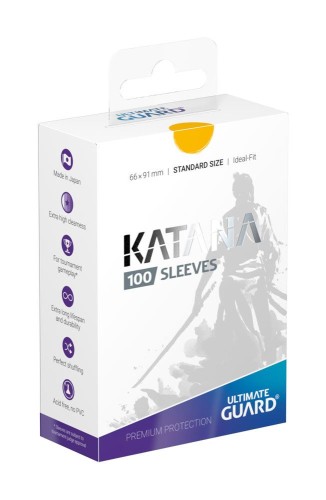 Ultimate Guard Katana Koszulki Standard Size (100) - Yellow
