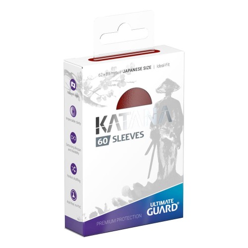 Ultimate Guard Katana Koszulki Japanese Size (60) - Red