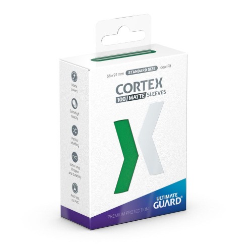 Ultimate Guard Cortex Koszulki Matte Standard Size (100) - Green