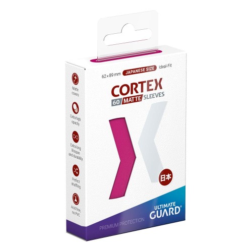 Ultimate Guard Cortex Koszulki Matte Japanese Size (60) - Pink