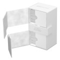Twin Flip'n'Tray 200+ Xenoskin - White Ultimate Guard