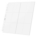 24-Pocket QuadRow Pages Side-Loading (10) - Transparent Ultimate Guard
