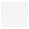 24-Pocket QuadRow Pages Side-Loading (10) - Transparent Ultimate Guard
