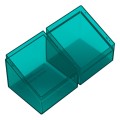 Ultimate Guard Pudełko Boulder na Karty 100+ Clear - Malachite