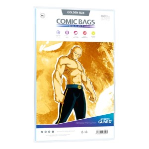 Ultimate Guard Koszulki do komiksów Comic Resealable (100) - Golden Size