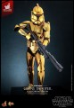 Star Wars 1/6 Clone Trooper (Gold Chrome Version) Exclusive Figurka Hot Toys 30 cm
