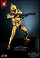 Star-Wars-Action-Figurka-1/6-Clone-Trooper-(Gold-Chrome-Version)-Exclusive-30-cm