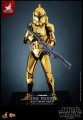 Star-Wars-Action-Figurka-1/6-Clone-Trooper-(Gold-Chrome-Version)-Exclusive-30-cm