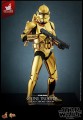 Star Wars 1/6 Clone Trooper (Gold Chrome Version) Exclusive Figurka Hot Toys 30 cm