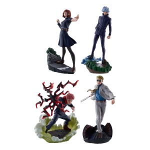 Jujutsu Kaisen Petitrama Series Trading Figurka 3-Set Jujutsu Kaisen Series Vol.2 Setn 9 cm