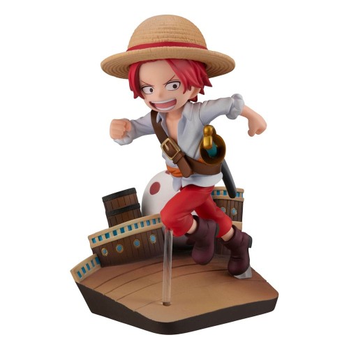 Figurka Megahouse One Piece G.E.M. Series PVC Statuetka Shanks Run! Run! Run! 13 cm