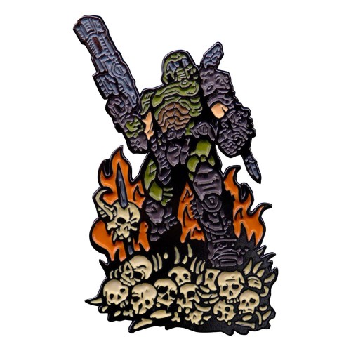 Przypinka FaNaTtik Doom Eternal Badge Doom Guy Limited Edition