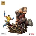 Figurka Iron Studios Marvel BDS Art Scale Statuetka 1/10 Wolverine vs Juggernaut heo EU Exclusive 30 cm