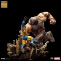 Iron Studios Marvel BDS Art Scale Statuetka 1/10 Wolverine vs Juggernaut heo EU Exclusive Figurka 30 cm