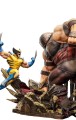 Iron Studios Marvel BDS Art Scale Statuetka 1/10 Wolverine vs Juggernaut heo EU Exclusive Figurka 30 cm