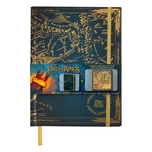Cinereplicas Lord of the Rings Notatnik Map of Middle Earth