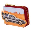 Loungefly Portfel Universal by Back to the Future 40th Anniversary Delorean