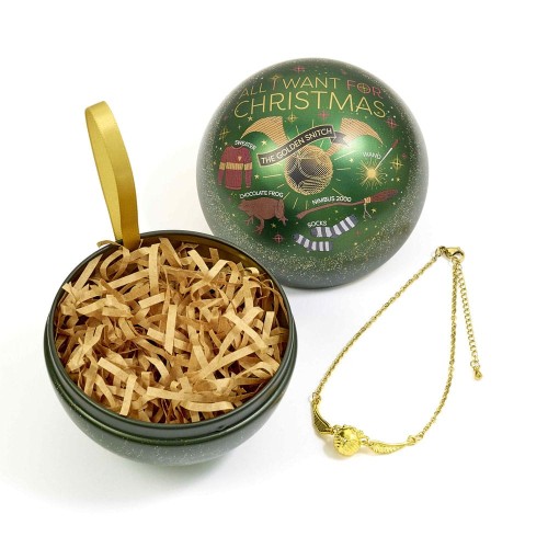 The Carat Shop Harry Potter tree ornment with Bransoletka All I want for Christmas