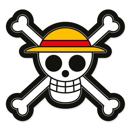 Poduszka Herding One Piece Jolly Roger 33 cm