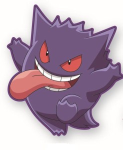 Pokemon Poduszka Gengar 30 cm