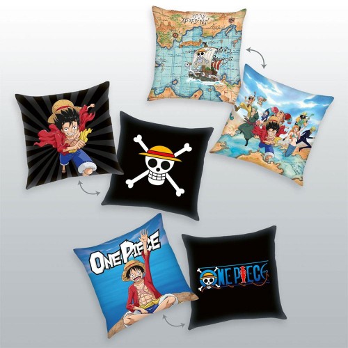 Poduszka Herding One Piece 3-Pack Characters 40 x 40 cm