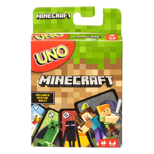 Gra Mattel Minecraft UNO Card