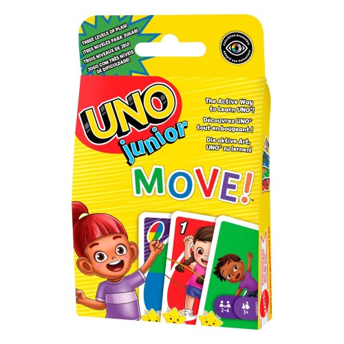 Gra Mattel UNO Junior Move! Card