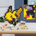 Zestaw Pokemon MEGA Klocki Pikachu Pixel Art Mattel