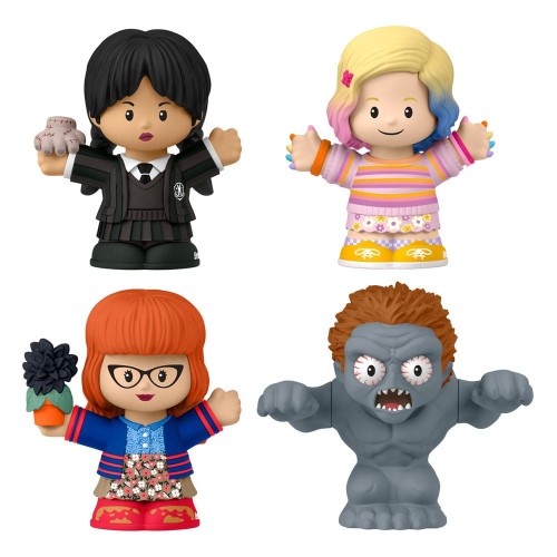Figurki Mattel Wednesday Fisher-Price Little People Collector Mini 4-Pack 6 cm