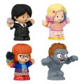 Mattel Figurki Wednesday Fisher-Price Little People Collector Mini 4-Pack 6 cm