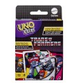 Mattel Gra Transformers UNO Flip! Card