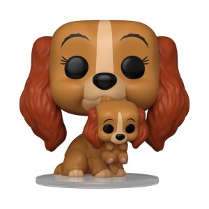 Lady and the Tramp POP! Disney Vinyl Figurka Lady w/puppy 9 cm