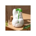 Maskotka My Neighbor Totoro Nakayoshi Pluszak Small Totoro with leaf Semic 19 cm