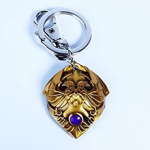 Brelok Semic Warhammer 40K Metal Custodian Shoulder Plate