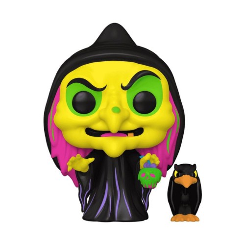 Figurka Funko Snow White POP & Buddy! Animation Vinyl Disguised Evil Queen with Raven (Black Light) Exclusive 9 cm